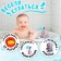 Baby fountain for the bathtub "Beast on a boat", 3 nozzles, works from batteries