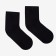 Women's socks, black color, size 23-25