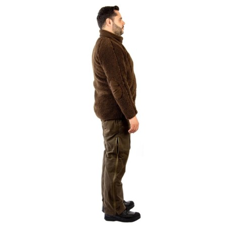 Men's sweatshirt Pride manchester, fleece, brown, rr 52-54 growth 170-176-3