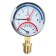 Thermomanometer "CTM", radial, DK 80 mm, 0.6 MPa, external thread 1/4 ", 120 ° C