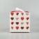 Gift folding box, packaging, “I love you”, 12 x 12 x 12 cm