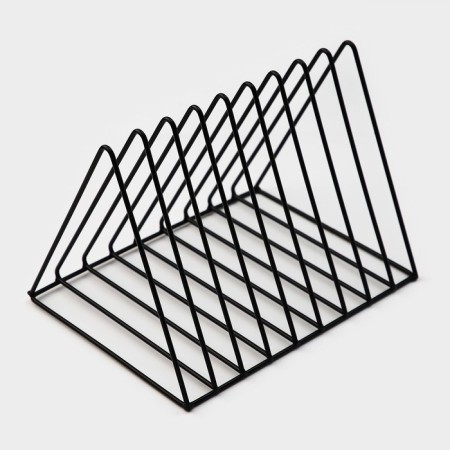 Stand for cutting boards of the shade "Loft", 26 × 18 × 21, black color