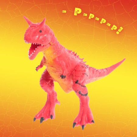 An animal figure stretching "dinosaur", mix-1