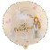 Foil ball 18 "Birthday", princess and unicorn, circle