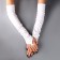 Carnival accessory gloves-offers, white color