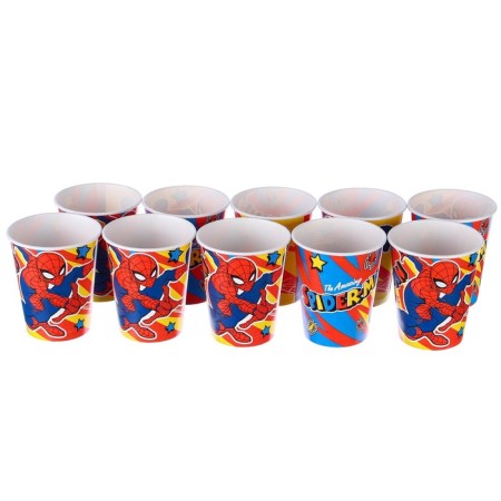 Paper glass "Happy Birthday!", 250 ml, Spider-Man-4