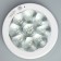 Lamp with the sound sensor "Lyra" LED 12W white 29x29x4.5 cm