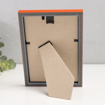 Photo frame plastic "Rainbow" 10x15 cm, orange-3