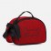 Cosmetic bag with a zipper, with a lining, burgundy color