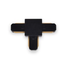 Connector T-shaped single-phase for connecting track tire pipelines GL7078 bk black