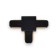 Connector T-shaped single-phase for connecting track tire pipelines GL7078 bk black