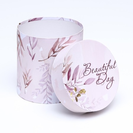 Set of round boxes 5 in 1 "pacifier", 19.5 x 19.5 - 14 x 14 cm-5