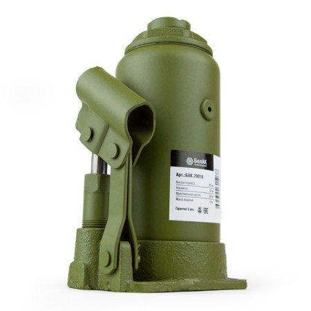 Hydraulic jack "ECO BAC. 70018, lifting/picking 385/200 mm, 12 tons-5