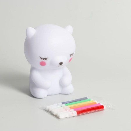 Set for creativity “Color the lamp. Bear"-2
