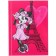 Notepad A6, 64 sheets, in a solid cover, Minnie Mouse