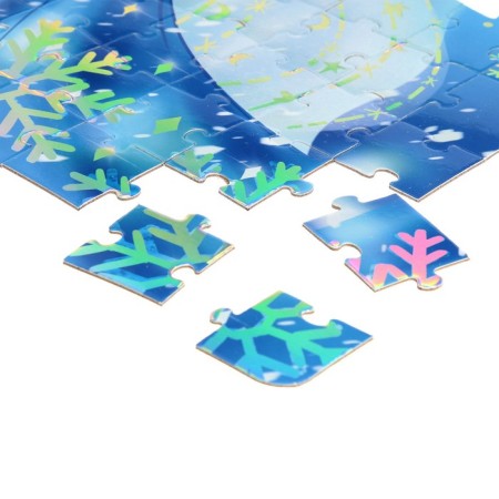 Holographic puzzle "Snow Princess", 120 parts-2