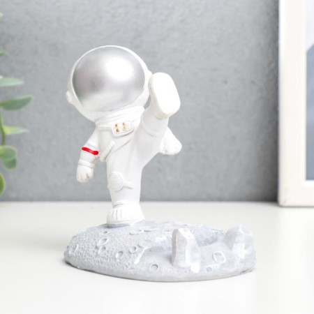 Souvenir Polystone stand "Astronaut on Mars" 9,5x9x7 cm-5