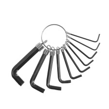 A set of keys of the hexagonies on the tundra ring, 1.5 - 10 mm, 10 pcs.