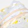 Lightning cosmetic bag, yellow color