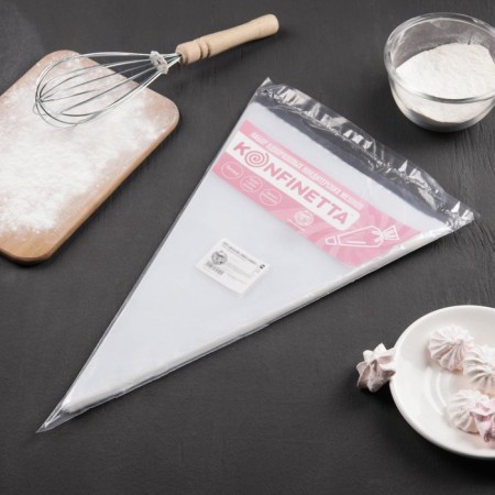 Konfinetta confectionery bags, 35 × 22.5 cm, 50 pcs, color transparent-5