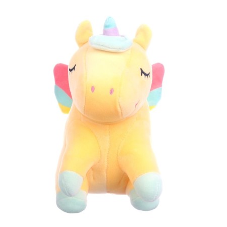 Soft toy "Unicorn", rainbow wings, Mix colors-1