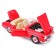 MASTO DIE-CAST 1955 Mercedes-Benz 190sl, opening doors, 1:18, red color