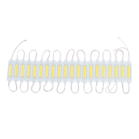 SMD5730, 2 W LED module, COB, 190 LM, IP65, 3000K, 12V T-White, set 20 pcs.-1
