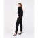 Pants Women's Chinos Minaku: Green Trend Black Color, Rr. 46