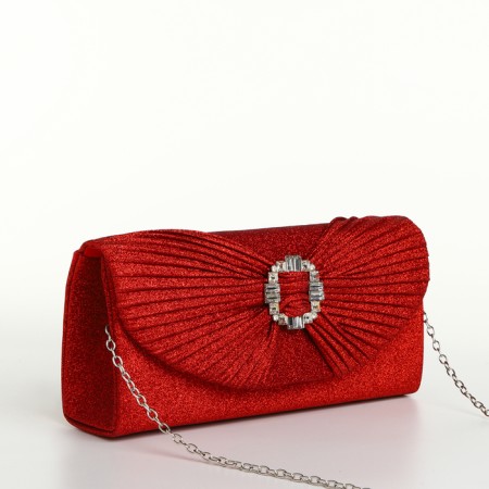Female bag on a magnet, red color-1