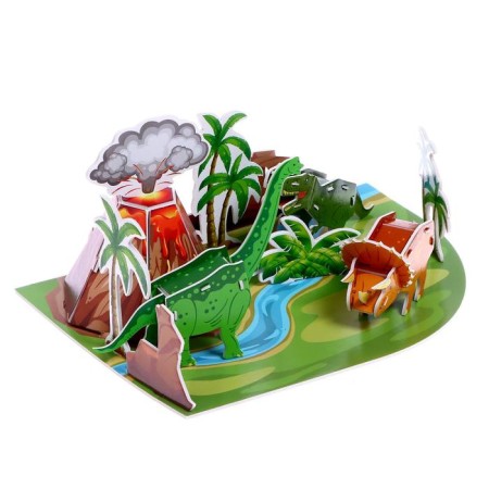 3D designer "World of dinosaurs", 25 details-1