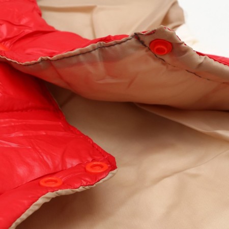 Jacket for dogs with weighting size 16 (DS 36, OG 46, Osh 35), gold-red-8