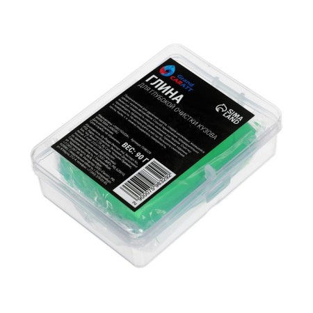 Clay for deep body cleaning, Grand Caratt, 90 g, light green