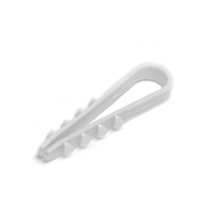 Dowel-Homut "Tundra", for a round cable, nylon, 5-10 mm, white, 100 pcs-1