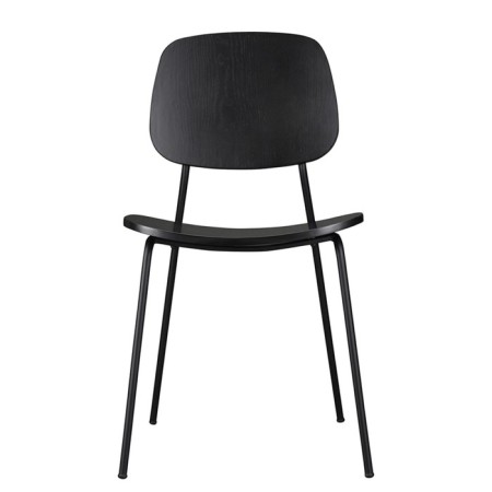 Tilla chair, 480 × 510 × 840 mm, black color-12