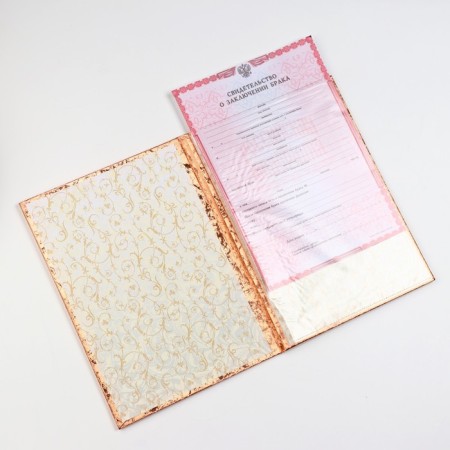 The folder for the test of the "cobweb" is pink, soft, a4-2