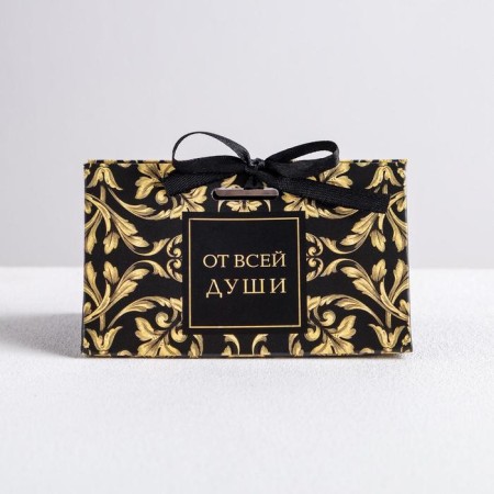 Bonbonniere box, gift packaging, “with all my heart”, 10 x 5.5 x 5.5 cm-1