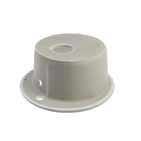 Kitchen carrier made of stone Marrbaxx Wendy Z4Q10, D = 435 mm, glossy, light gray-2