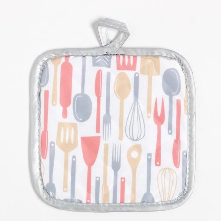 Kitchen kitchen kit “Kitchen”, take 17*17 cm, mitten 26*16 cm, apron 70*80 cm 100% p/e-6