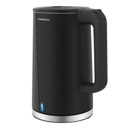 Electric kettle Maunfeld MGK-633BK, plastic, Metal flask, 1.7 l, 2200 watts, black-1