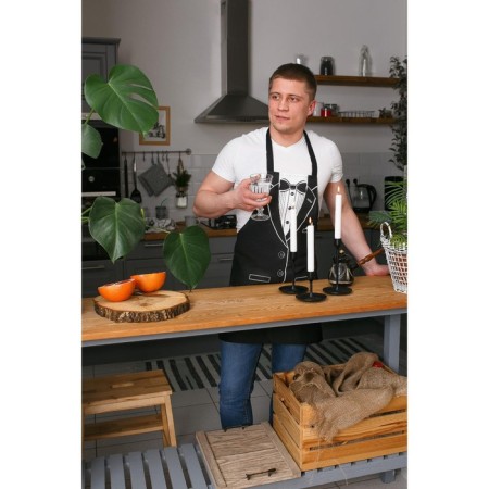 Apron Dilyana "Gentlemen", 60 × 70 cm, cotton 100 %, mobble-8