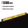 Stayer I-Bar level 3470-120_z02, double-headed, with a rotary eye, 1200 mm