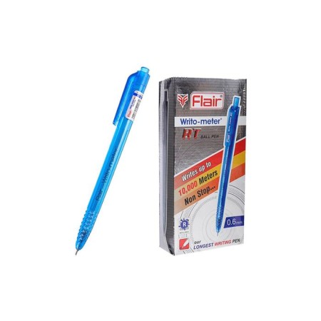 Handle Ball machine gun Flair Writo-Meter, node-bela 0.6 mm (writes 10 km), blue
