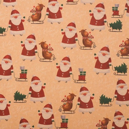Package Crafts "Deer on the sleigh", 50 x 70 cm, New Year-1