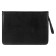 Business, artificial leather, 360 x 260 x 30 mm, 6D041 "lux", black (handle-Petle)