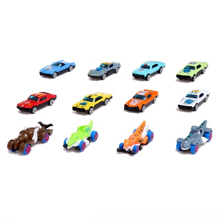 Autograd auto-track "dino", 8 metal machines, light and sound-5