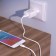 Network charger Borofone BA52A, USB, 2.1 A, MicroUSB cable, 1 m, white