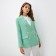 Jacket female double -breasted mist p. 48, green/white