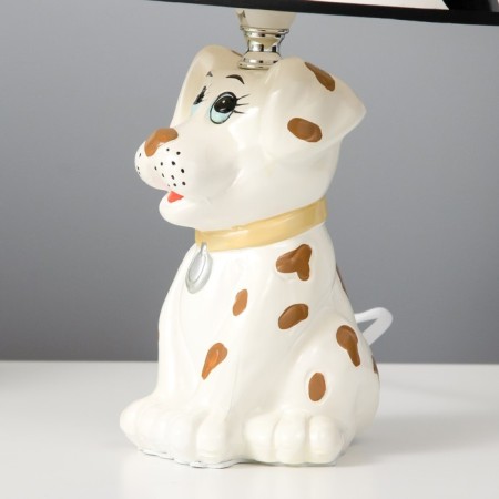Table lamp "Satisfied dog" h = 18 cm, (220v/e14) MIX RISALUX-4
