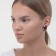 Clips "Party" ovala, gasoline color in gold