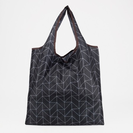 Household bag without fastener, black color-1